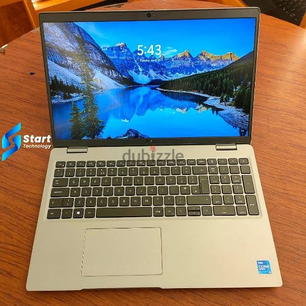 لابتوب جديد بالكرتونه جيل 11 dell LATITUDE 5520 بهارد NVME 1