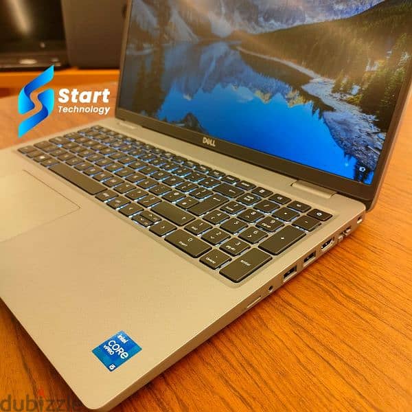 لابتوب جديد بالكرتونه جيل 11 dell LATITUDE 5520 بهارد NVME 2