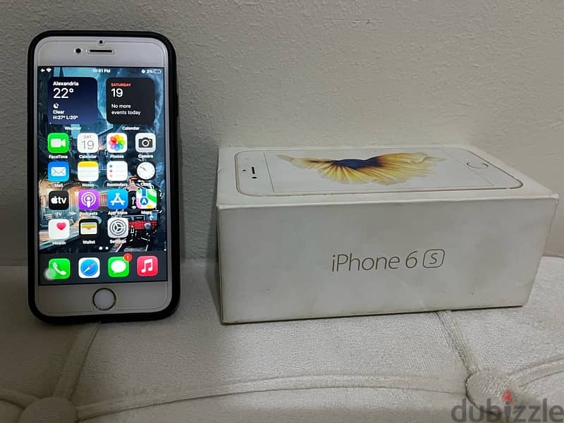 iPhone 6s 64 gb بدون اي اعطال 5