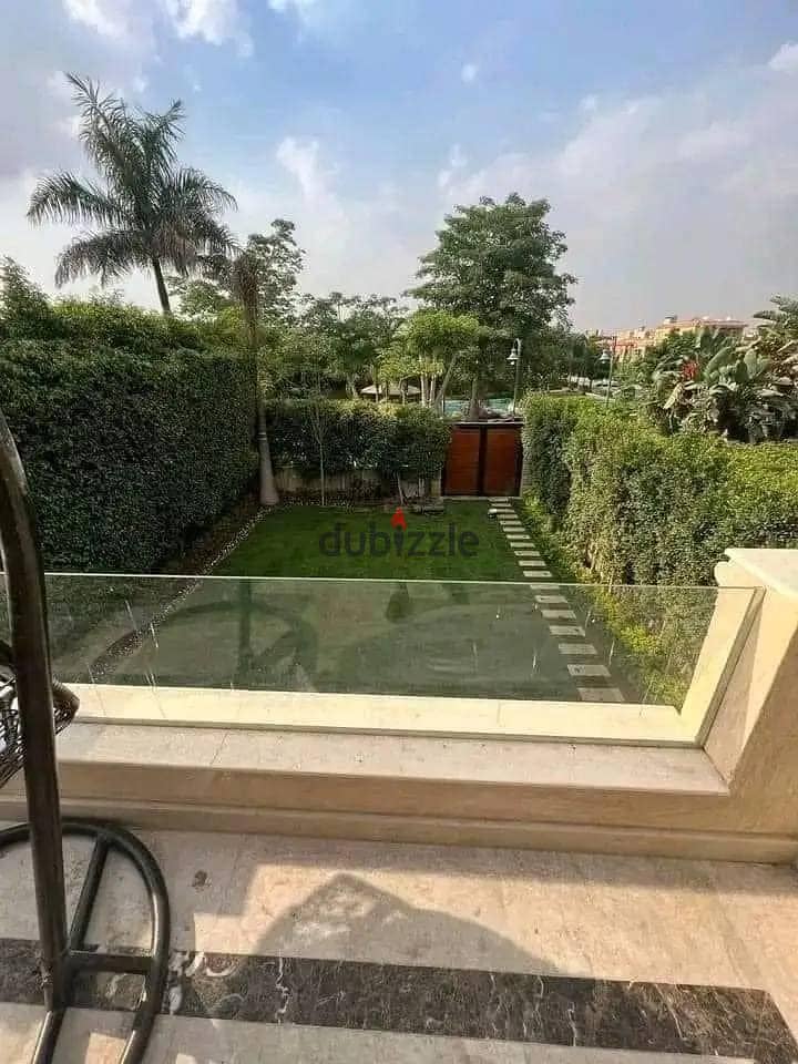 Villa 239 meters for sale in the most distinguished phase in Sarai  directly on the Suez Road and next to Madinaty  with an open view of Central Park 0