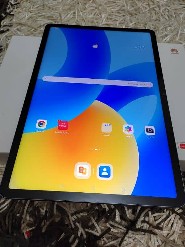 تابلت هواوي Matepad 11.5 بحالة الجديد بيلمع بمشتملاتة 0