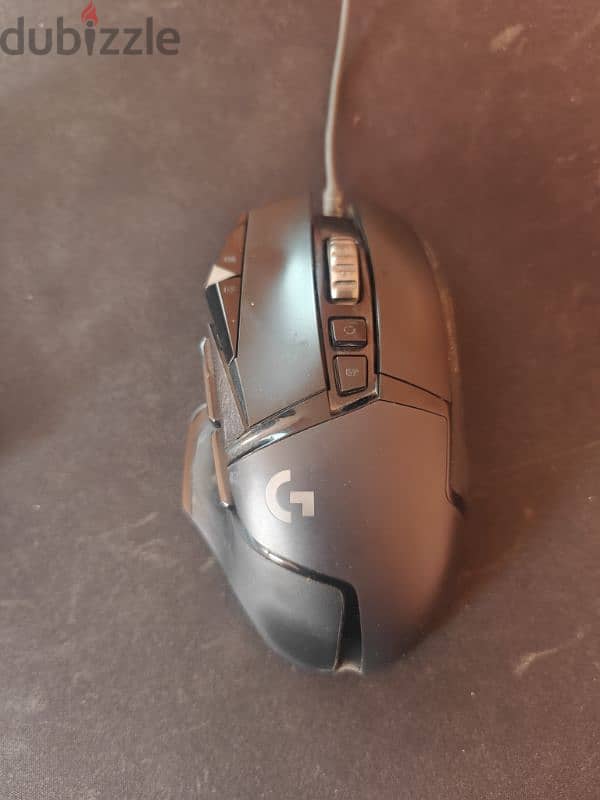 ماوس جيمينج لوجيتيك G502 Hero حالة ممتازة 5