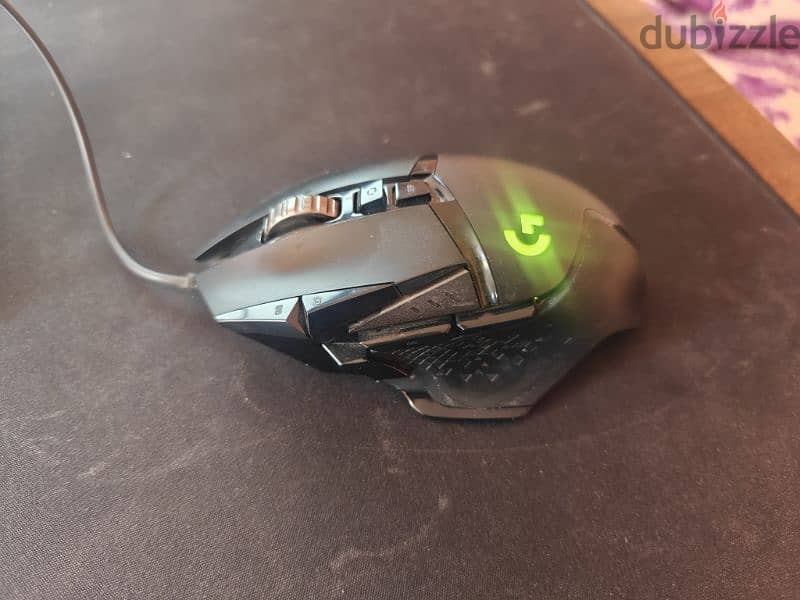 ماوس جيمينج لوجيتيك G502 Hero حالة ممتازة 6