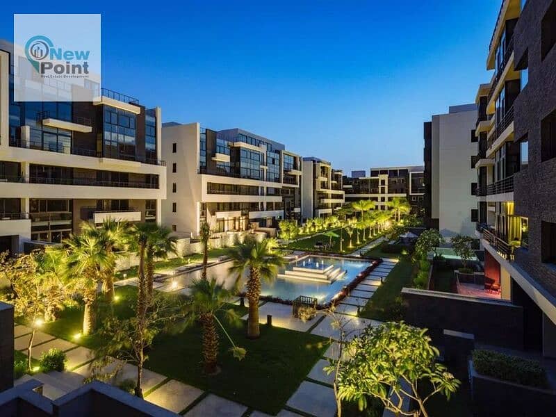 Receive an apartment with garden  in the most distinguished compound in the Fifth Settlement, Waterway the View 0