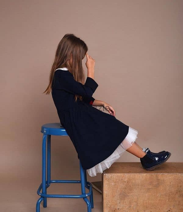 6-7 dress dark blue 1