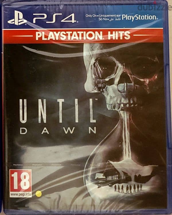 Until Dawn ps4 جديدة 0