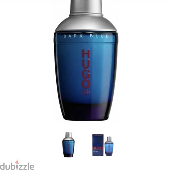 Original Hugo Boss Dark Blue Eau De Toilette For Men 75ml 0