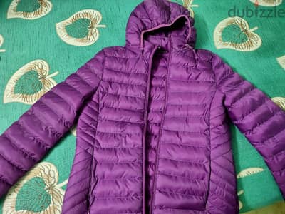 purple jacket brand R&B size large