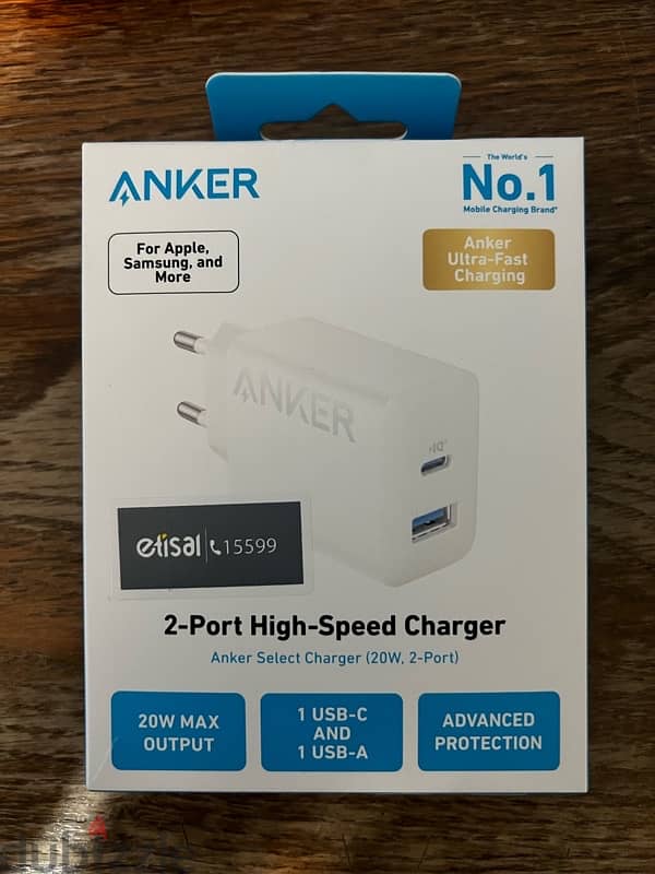 شاحن Anker 20 W 0