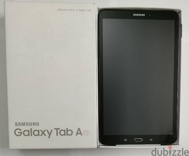 Samsung Tablet | تابلت سامسونج + كرتونة + جراب + شاحن 1