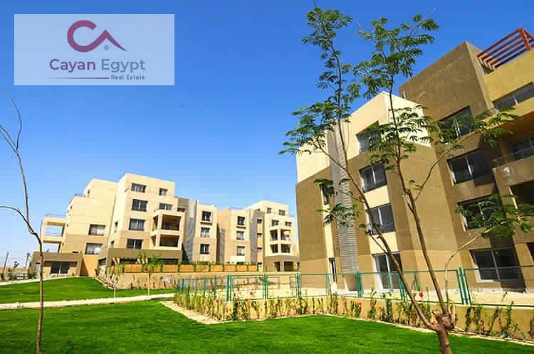 Apartment for sale in Capital Gardens - Palm Hills - New Cairo Extension next to Madinaty with 0% down payment up to 10 years 0