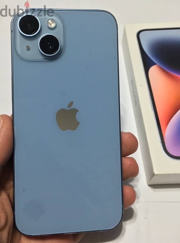 IPhone 14  - 128GB - B85% - Blue 1