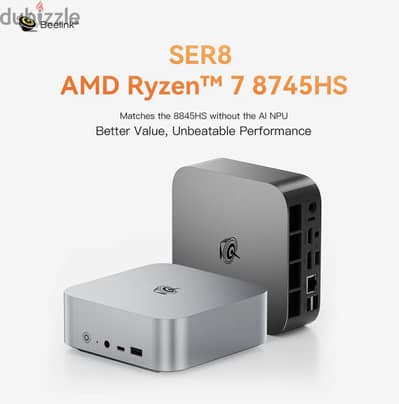 Beelink SER8 Gaming Mini PC AMDRyzen 7 8745HS / 32GB DDR5 RAM / 1TB