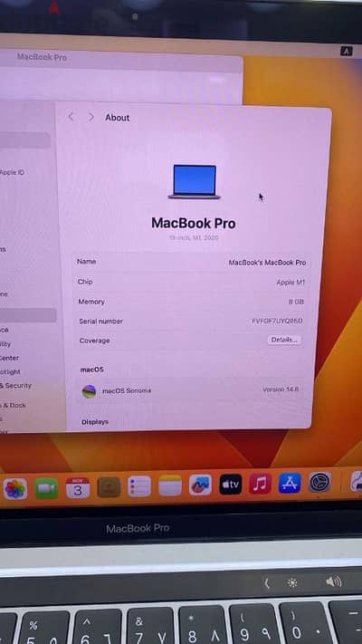 بطارية 98%MacBook Pro