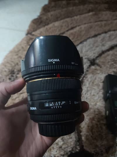 Sigma 50mm 1.4HSM for nikon