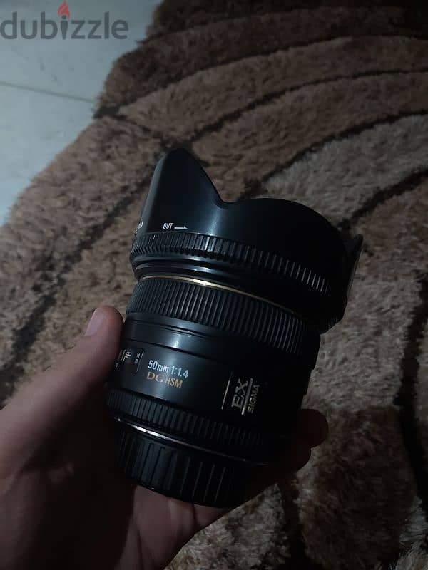 Sigma 50mm 1.4HSM for nikon 3