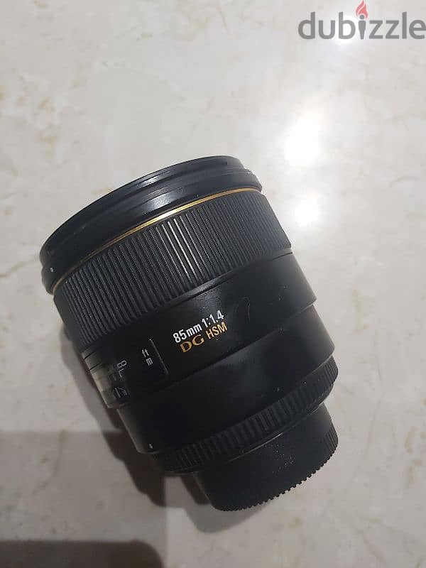 Sigma 85mm 1.4HSM For nikon 0