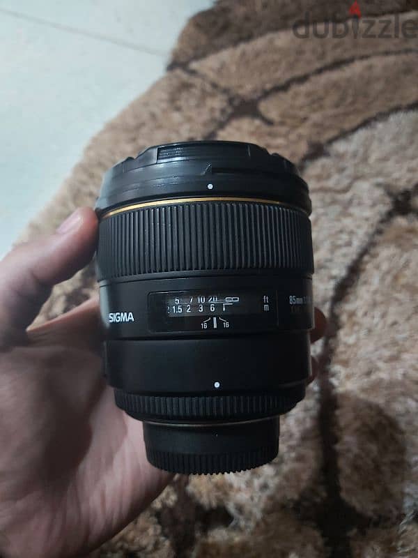 Sigma 85mm 1.4HSM For nikon 4