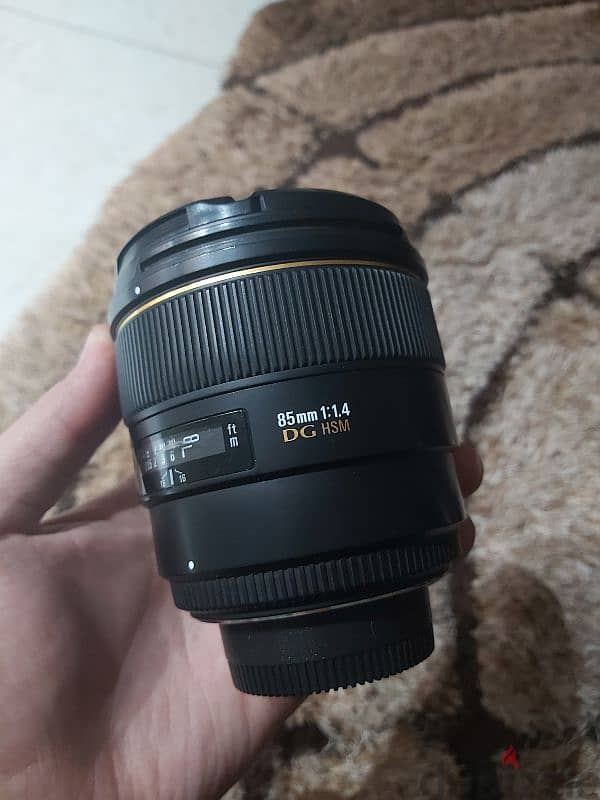 Sigma 85mm 1.4HSM For nikon 5