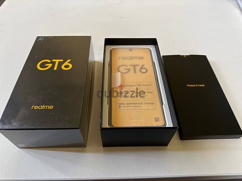 Realme GT6 (512GB/16GB) … نسخة جلوبال - لون فضي - جديد إستخدام تجربة 2