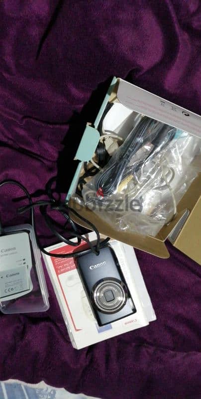 canon ixus 210 بعلبتها كالجديدة 6