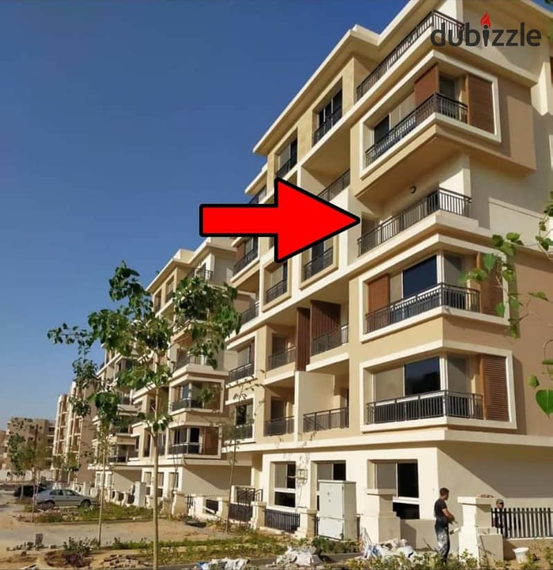 Apartment 147 m for sale in Sarai Compound in front of Madinaty, minutes from the American University 0