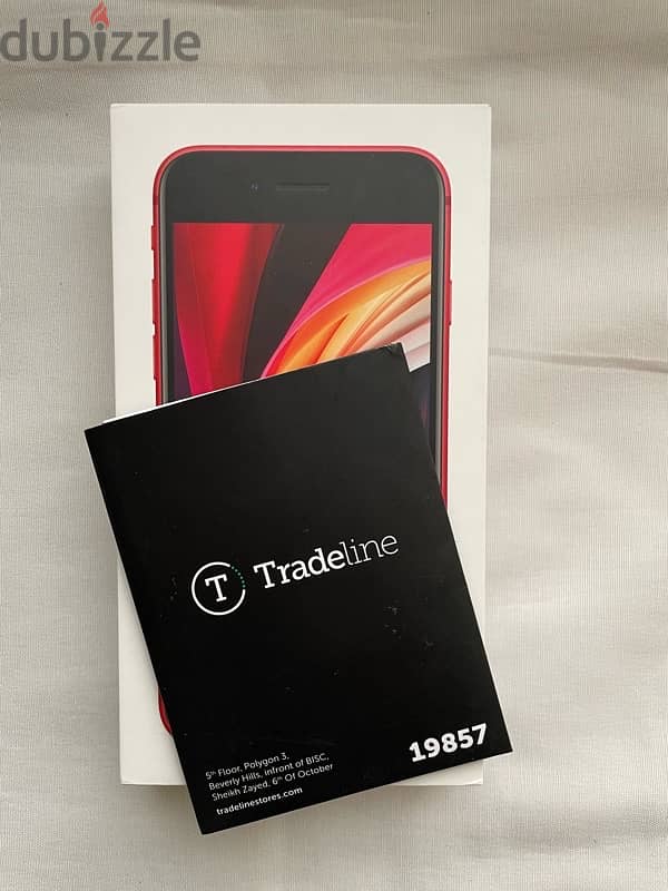 iphone se 2020 red with box and charger from trade line 0