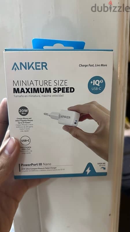 Anker nano adaptor 20w 0