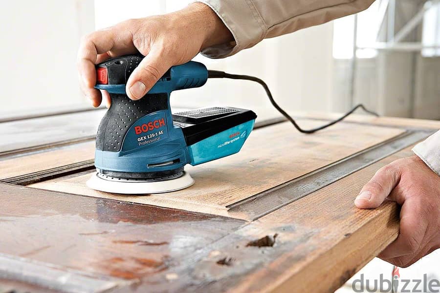 Bosch GEX 125-1 AE PROFESSIONAL أداة السنفرة الدورانية من بوش 0