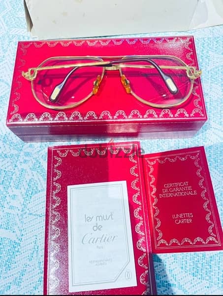 cartier eye glasses 0