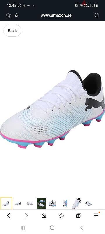 New original PUMA kids football shoes 0