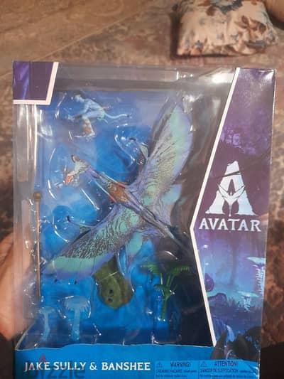 Avatar  jack sully and banchee from mcfarlane