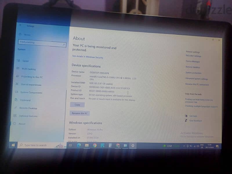 لابتوب dell 0