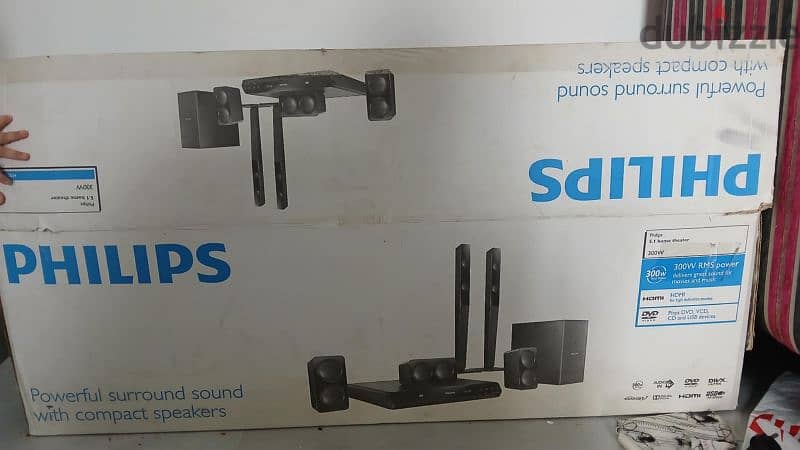 philips 300 w home theater مسرح منزلى فيليبس ٣٠٩ وات استخدام بسيط جدا 0