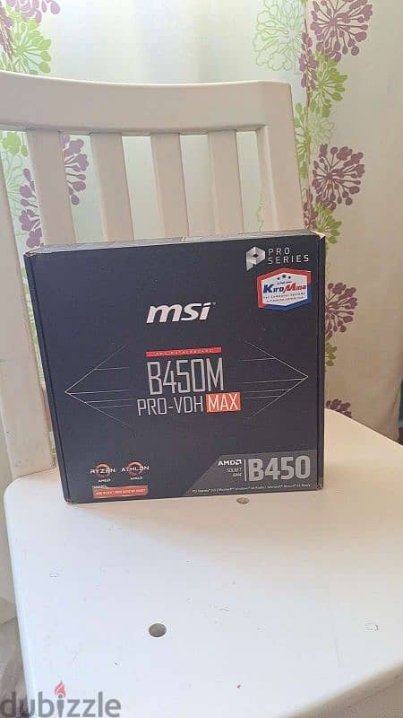 MSI b450m pro vdh max 0