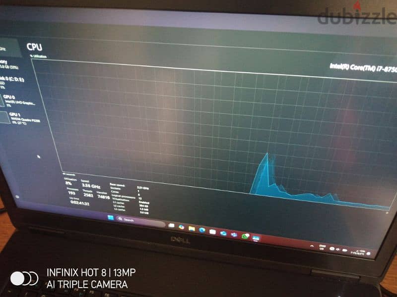 Dell precision 7730 للبيع 6