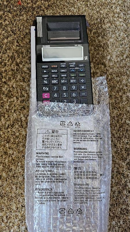 اله حاسبة HR-10RC Portable Printing Calculator 1