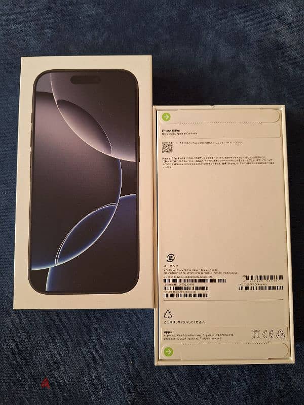 iphone 16 pro 256 Sealed Black( japan) 0