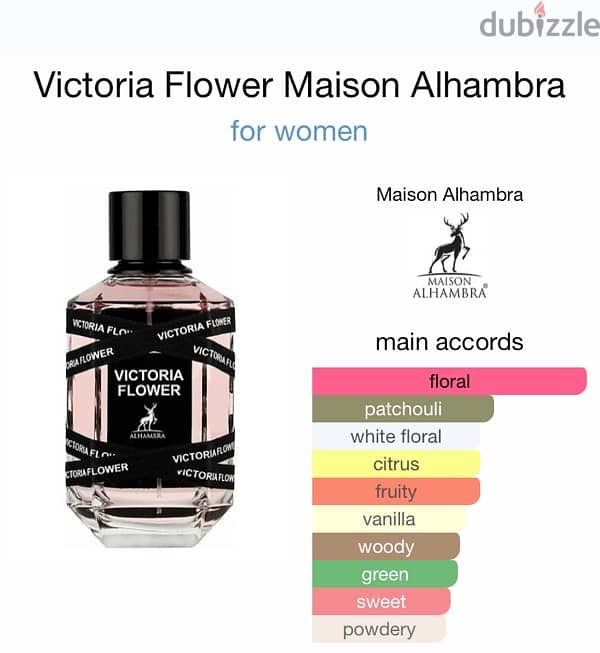 VICTORIA FLOWER EAU DE PARFUM from MAISON ALHAMBRA 0