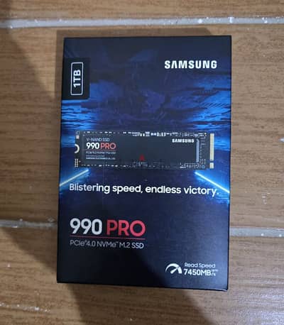 Samsung 990 pro m. 2  1tb new sealed