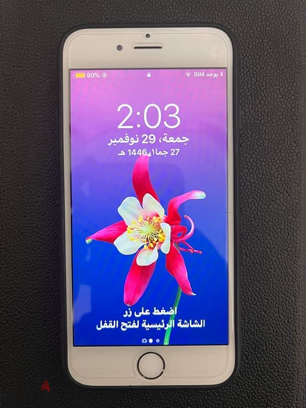 iPhone 6 عادي للبيع حالته فوق الممتازة بيشغل كل حاجه 0