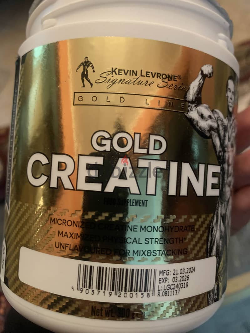 LEVRONE GOLD CREATINE 300G ONLY 1 IN WHOLE EGYPT 4