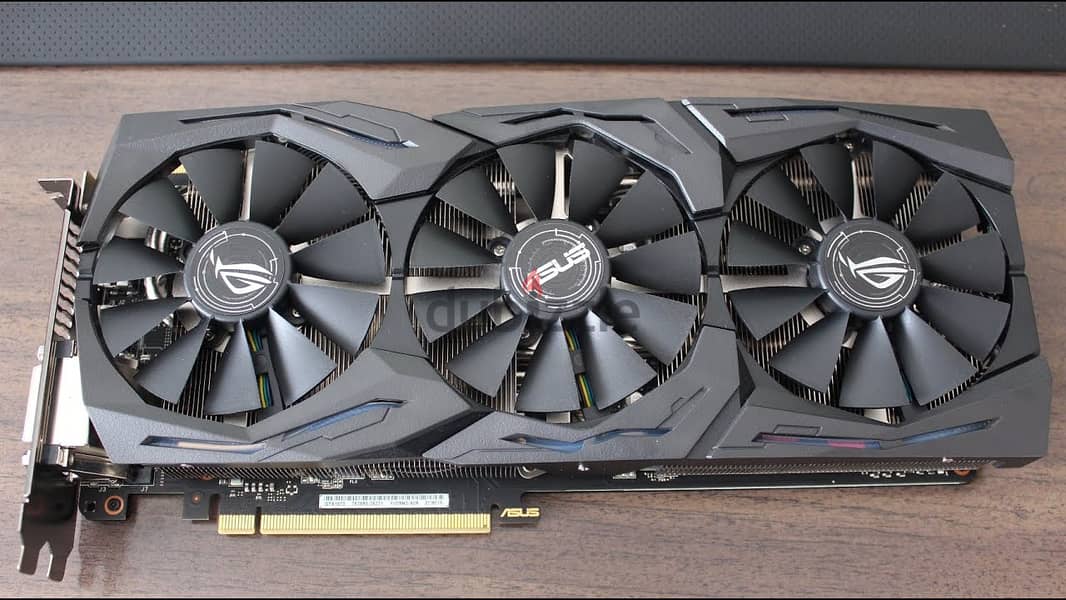 ASUS ROG STRIX GTX 1070 8GB كرت شاشه بحاله ممتازة 1