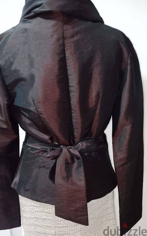 satin fabric jacket 1