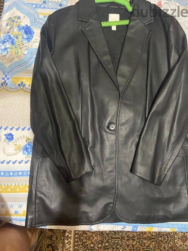 H&M leather jacket 2