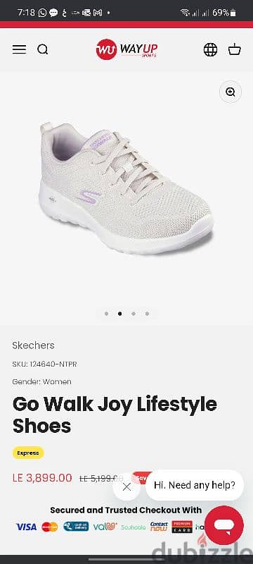 Skechers womens GO WALK JOY Sneaker 4