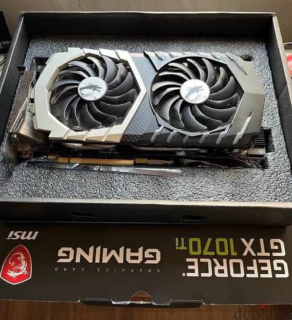 GeForce GTX 1070 Ti Titanium 8G 0