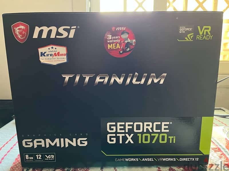 GeForce GTX 1070 Ti Titanium 8G 3