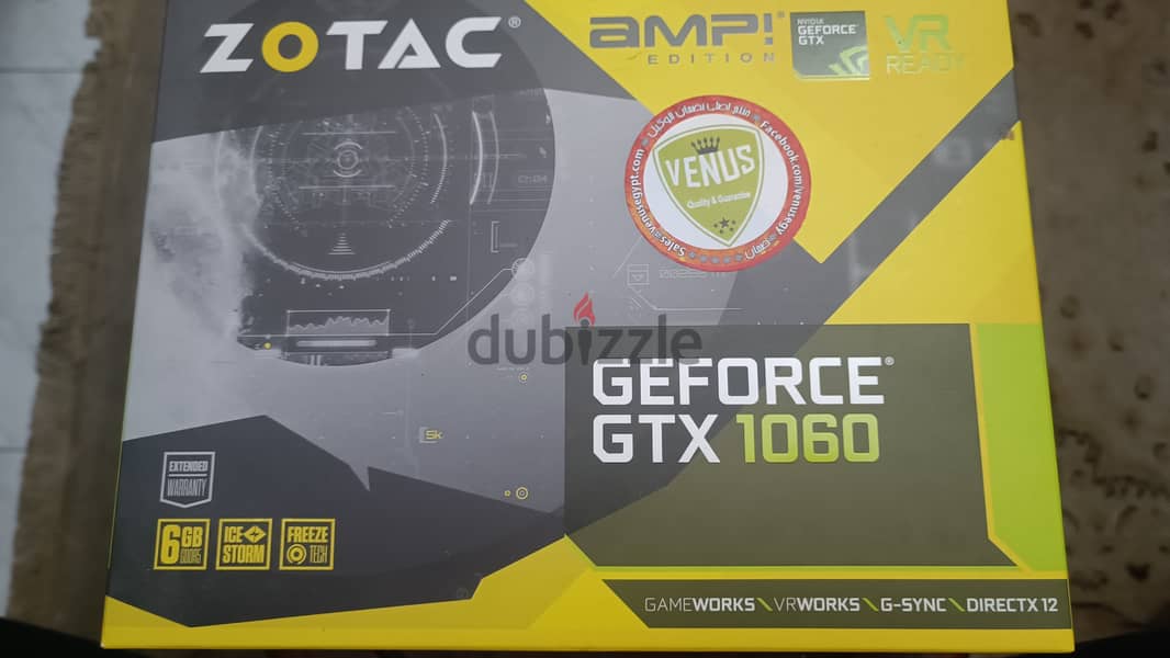 Zotac GTX 1060 6GB 0