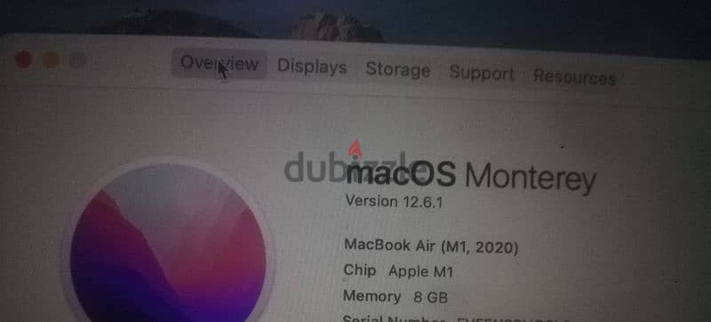 macbook Air M1 2020 5